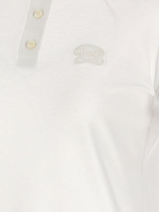 White Cotton Short Dress