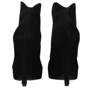 Black Leather Ankle Boots