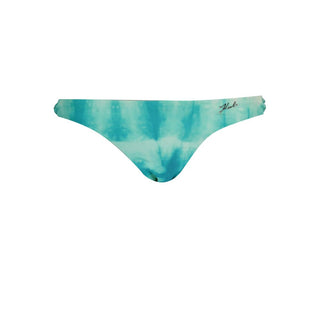 Bañador tipo slip azul de poliamida para mujer