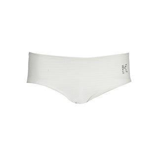 Bañador tipo slip de mujer de poliamida blanco
