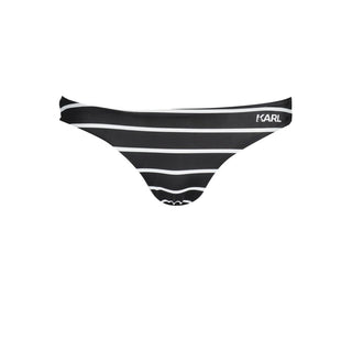 Bañador tipo slip de poliamida negro para mujer