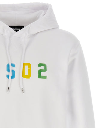 White Cotton Sweatshirt