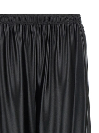 Pantalones jogger negros de poliéster (pantalones para entrenamiento)