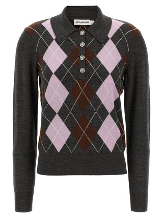Gray Wool Cardigan
