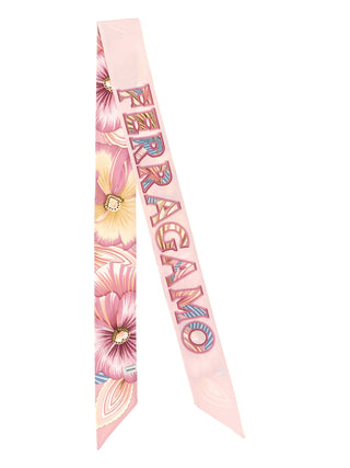 Multicolor Silk Foulard