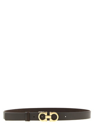 Brown Calfskin Regular Belt