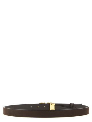 Brown Calfskin Regular Belt