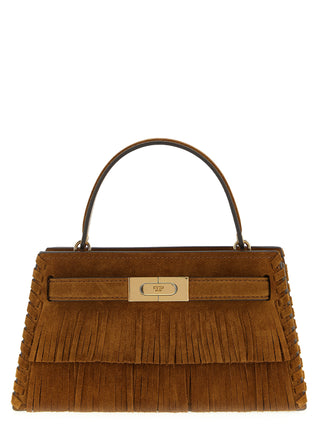 Brown Bovine Leather Handbag
