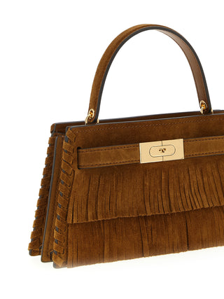 Brown Bovine Leather Handbag