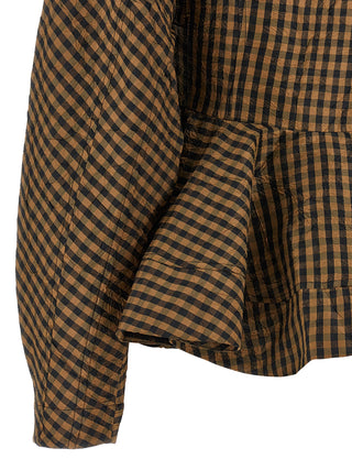 Brown Recycled Polyester Blouse