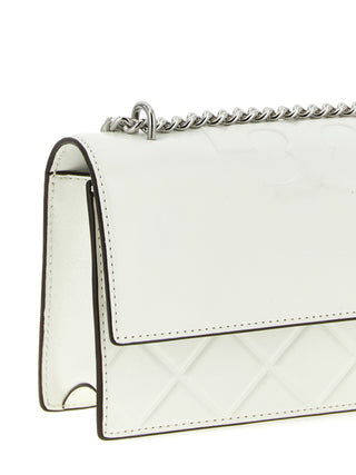 White Goatskin Crossbody Bag