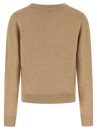 Beige Wool Cardigan