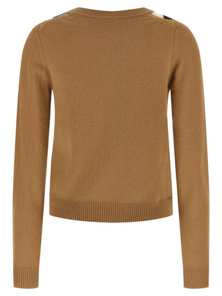 Beige Wool Cardigan