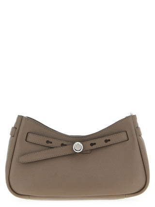 Brown Cowhide Shoulder Bag