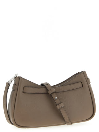 Brown Cowhide Shoulder Bag