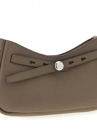 Brown Cowhide Shoulder Bag