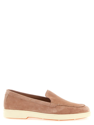 Multicolor Calfskin Slip-On Loafers