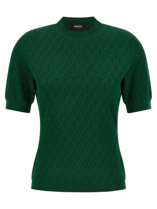 Bicolor Viscose T-Shirt