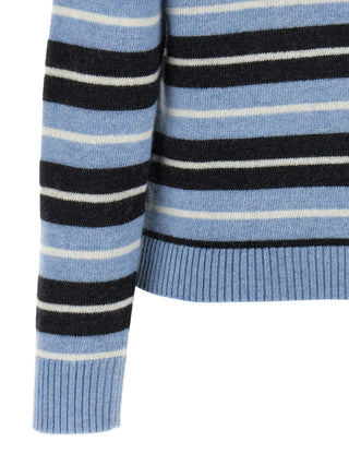 Blue Wool Cardigan