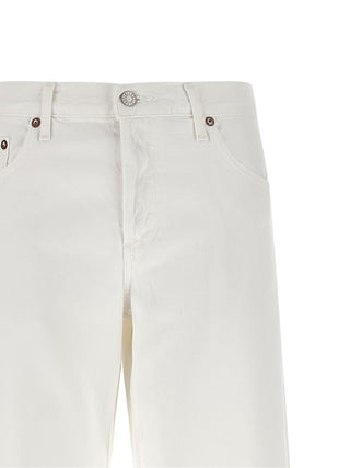 White Cotton Jeans Denim