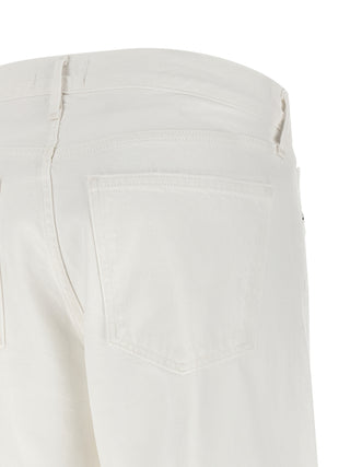 White Cotton Jeans Denim