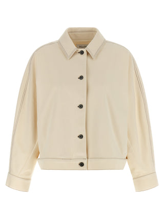 Chaqueta de algodón beige