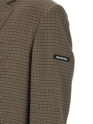 Brown Lyocell Blazer
