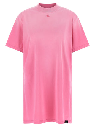 Multicolor Cotton Short Dress