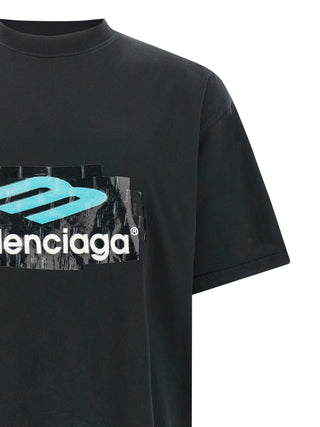 Black Cotton T-Shirt