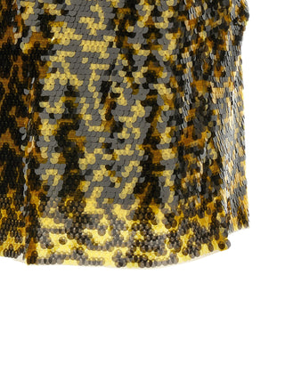 Multicolor Polyester Tank Tops