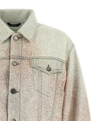 Gray Cotton Denim Jacket