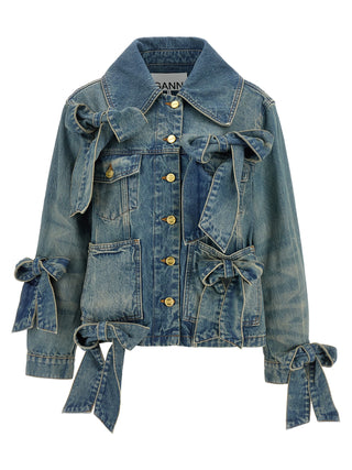 Blue Organic Cotton Denim Jacket