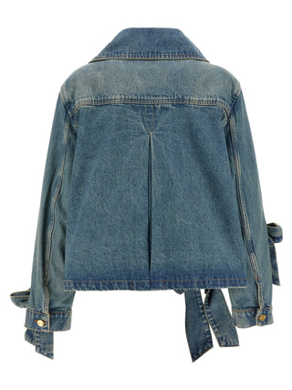 Blue Organic Cotton Denim Jacket