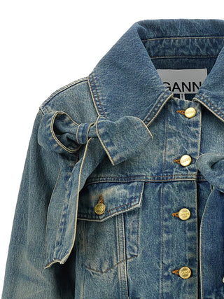 Blue Organic Cotton Denim Jacket