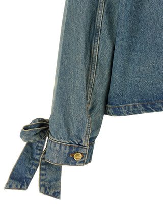 Blue Organic Cotton Denim Jacket