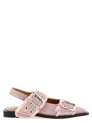 Multicolor Organic Cotton Ballet Flats