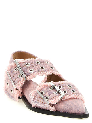 Multicolor Organic Cotton Ballet Flats