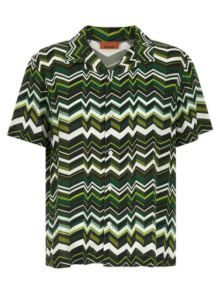 Bicolor Viscose Blouse
