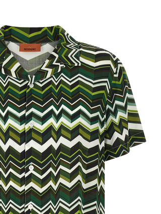 Bicolor Viscose Blouse