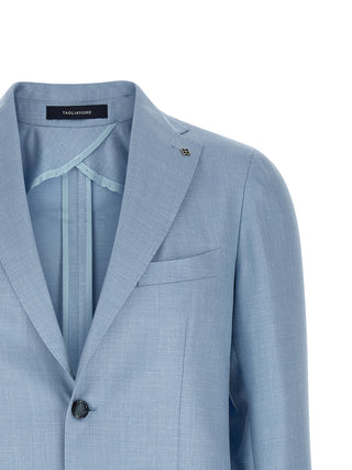Blue Virgin Wool Blazer
