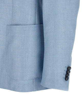 Blue Virgin Wool Blazer