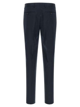 Blue Virgin Wool Two-Piece Suit