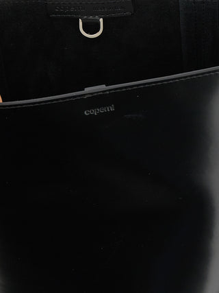 Black Cowhide Shoulder Bag