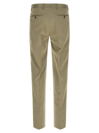 Bicolor Virgin Wool Two-Piece Suit