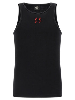 Black Cotton Tank Tops
