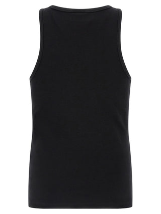 Black Cotton Tank Tops