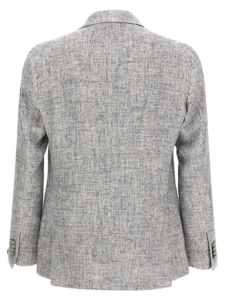 Blue Viscose Blazer