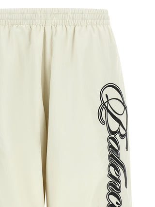 Multicolor Polyamide Athletic Pants