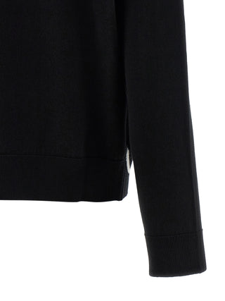 Bicolor Cotton Cardigan