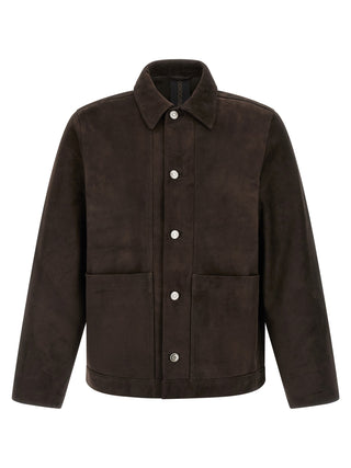 Brown Suede Leather Leather Jacket